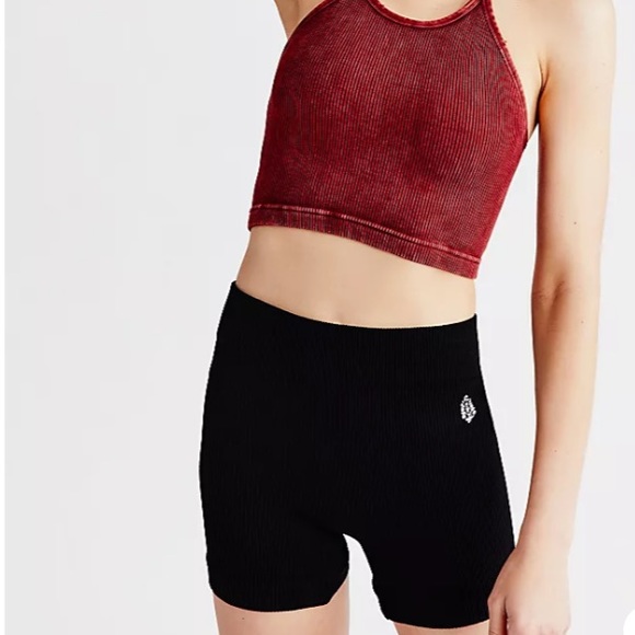 NEW! Free People Prajna Shorts - XS/S - Black - Perfect with logo - Picture 3 of 9